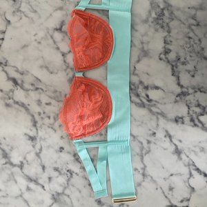 DORA LARSEN ERIN LACE STRAPLESS BRA